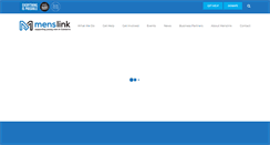 Desktop Screenshot of menslink.org.au